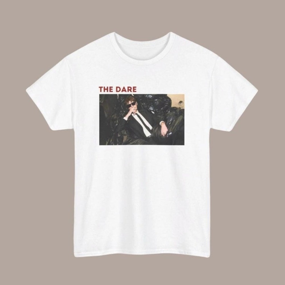 The Dare DJ White T Shirt Charlie XCX Brat Billie Eilish